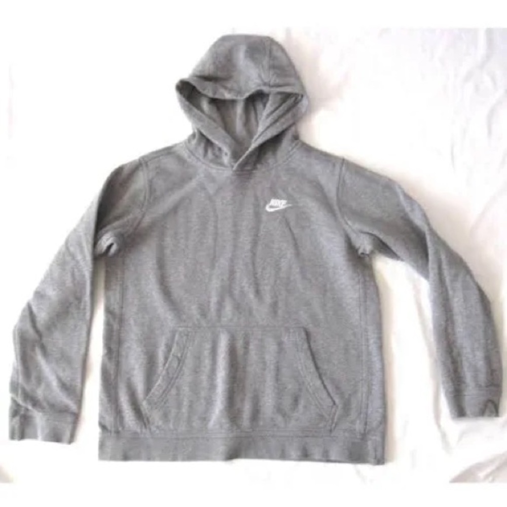 Nike Heather Gray Boys Hoodie
